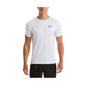 Nike Essential Athletic Tee White with Black Logo